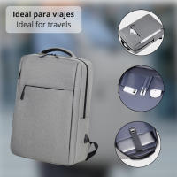 LUTODY - Mochila de Viaje Cabina, Antirrobo con Múltiples Bolsillos y Compartimentos, Organizador para Ordenador Portátil y Tablet, Impermeable - Ideal para Aviones, Trenes, Coches, Vacaciones y Oficina - details 2