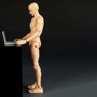 Figura De Acción Coleccionable PVC Gris Body Kun / Body Chan Alta Calidad Con Poses Juguetes Para Adultos Recomendado Para 14+ - details 25