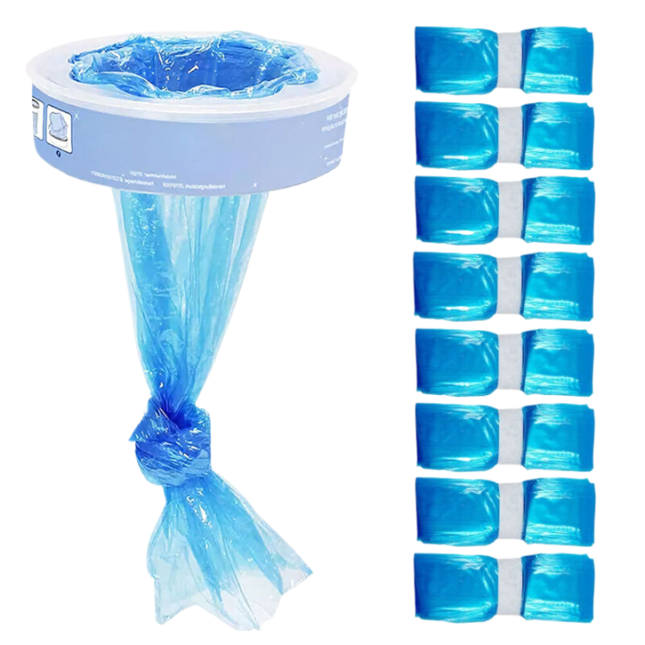 Bolsas De Refill Para Cesta De Pañales Angelcare Tommee Tippee Twist&Click Genie Y Munchkin - Tipo De Cima Plana - Color Azul