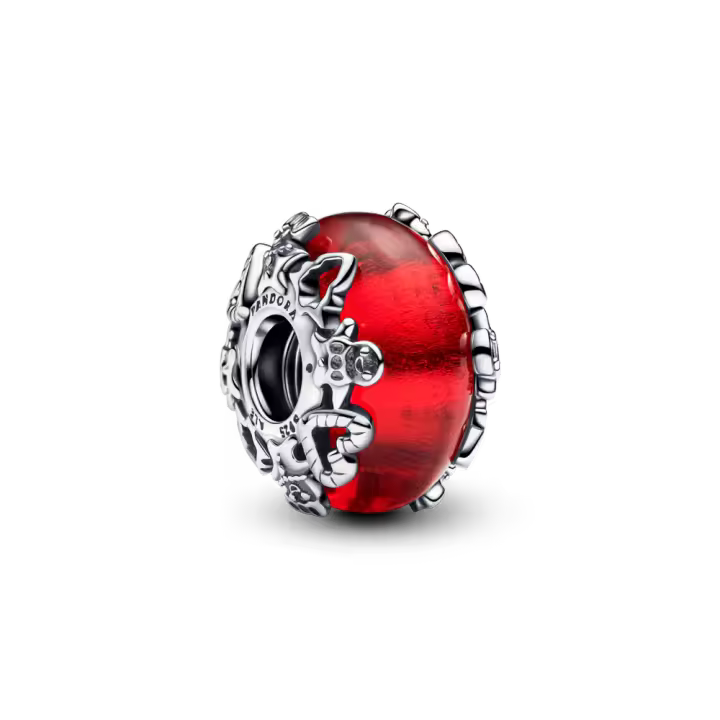 Charm Pandora de Cristal de Murano Magia Navideña - 1