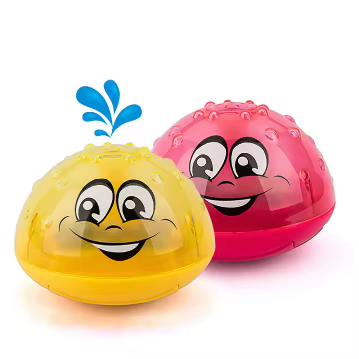 Juguetes De Baño Para Bebés Con Luz Y Agua Electrónica Pelota Inductiva Para Niños Y Niñas De 1 a 6 Años Juguete De Bañera De Natación - 1