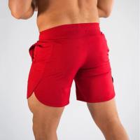 Shorts De Entrenamiento De Verano Para Hombres Quick Dry Sportswear Fitness Running Gym Shorts Sólidos Talla M L XL XXL Colores Negro Azul Blanco Marrón - details 15