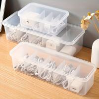Caja De Almacenamiento De Cable Con Tapa Grande Capacidad Multifuncional Organizador Rectangular Para Escritorio De Hogar - details 0