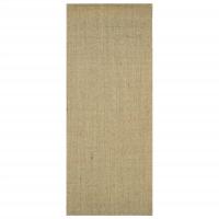 vidaXL Alfombra de sisal natural 80x200 cm Color Natural,  Negro,  Marrón y mas Alfombras de área  Alfombra de Piso para Sala de Estar Dormitorio Habitación Salón - details 2
