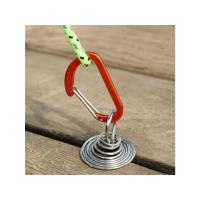 4pcs Hebilla De Anzuelo Para Tenda Accesorios De Camping Al Aire Libre Octopus Cuerda De Viento Fijación De Madera Agujero Con Resorte - details 5