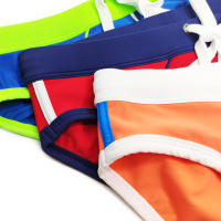 UXH Ropa De Baño Para Hombres Con Empuje Azul Boxer Briefs Hombre Sexy Transpirable Traje De Baño Corto De Playa Sunga - details 23