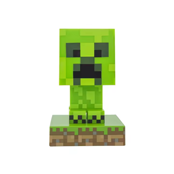 Lámpara Paladone Icon Minecraft Creeper en Caja Única - 1