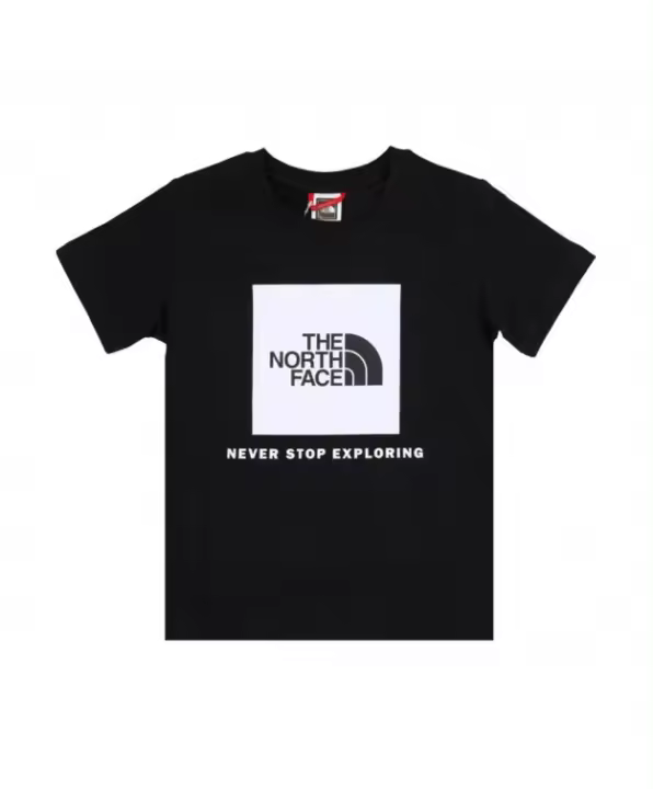 Camisetas The North Face Box ( Niño ) para niño en color negro - 1