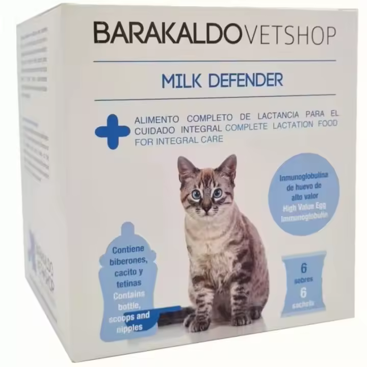 BARAKALDO VET+SHOP Leche Maternizada para Gatos Milk Defender - 1