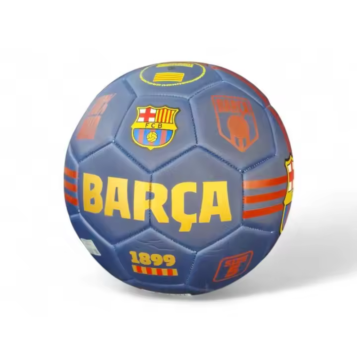 Balón Fútbol Club Barcelona azul grande talla 5 - 1