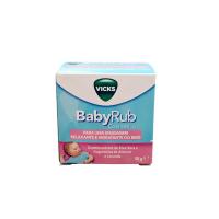 Vicks BabyRub 50gr, Ungüento que alivia la tos ,relaja, hidrata su piel y ayuda al descanso [A partir de 6 meses] - details 0