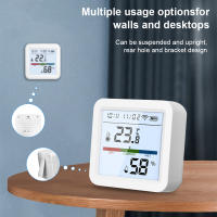 Sensor De Temperatura Y Humedad ONENUO Tuya WIFI Smart Life Compatible Con Alexa Control Remoto Por App Backlight Thermometer Hygrometer - details 5