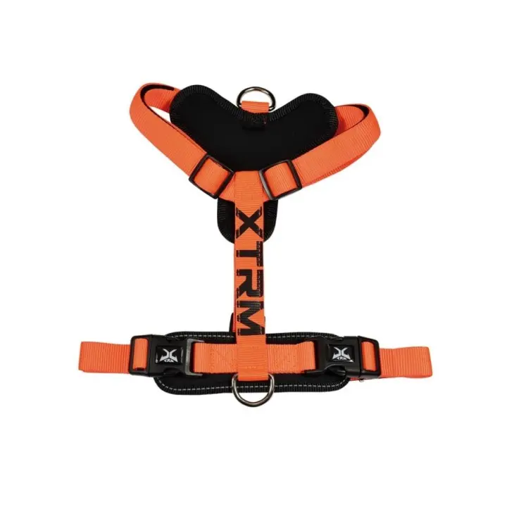 NAYECO - Arnés X-TRM Cronos Neón Flash para Perro (Naranja) - 1