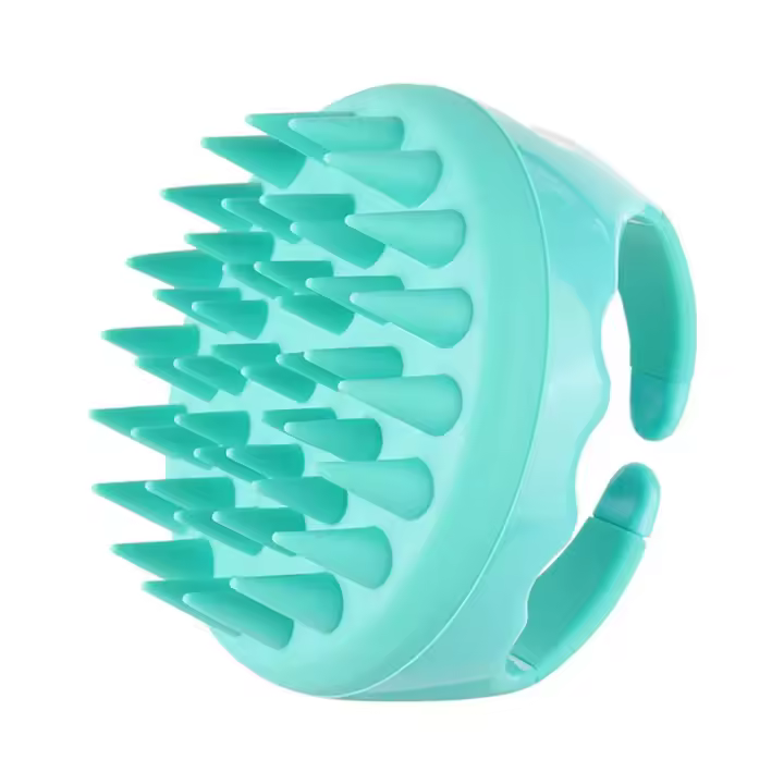 Gel de masaje del cuero de silicona, cepillo de champú, gel de ducha - 1