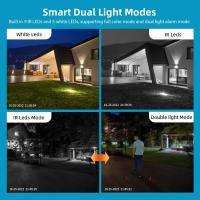 Cámara de vigilancia WiFi 4K 8MP, lente dual, zoom digital 4X, detección humana AI, ONVIF, cámaras IP PTZ de seguridad para exteriores - details 7