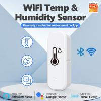 Termómetro Y Higrómetro Bluetooth WiFi Tuya Sensor De Humedad Compatible Con Alexa Google Hogar Inteligente Medidor De Temperatura Y Humedad - details 3