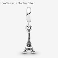 Charms de plata de ley con motivos de Pandora，Incluye Caja Original - details 0
