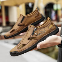 Sandalias De Verano Para Hombre Cómodas Y Transpirables Zapatillas De Playa Clásicas De Alta Calidad Con Suela De Goma - details 20