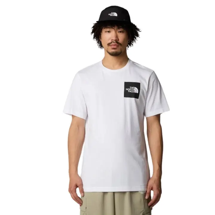 Camiseta The North Face M S/S Fine Tee Blanca Manga Corta - 1