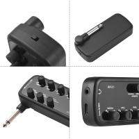 Amplificador De Guitarra Portátil Mini Con Jack Para Auriculares Y Grabación Interna OTG Instrumento Musical Electrónico - details 7