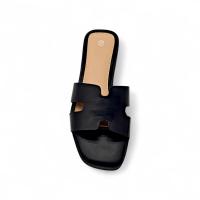 Calzados soraia, Sandalias Planas de Mujer con Punta Cuadrada, Diseño Clásico Tipo Slide, Corte Anatómico en la Empeine, Sandalia Abierta de Verano para Uso Diario, Oficina o Paseo Casual Bohemio Básico Abertura - details 1