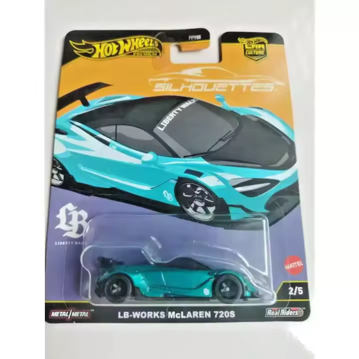 Hot Wheels Premium Silhouettes LB-Works McLaren 720S - 1