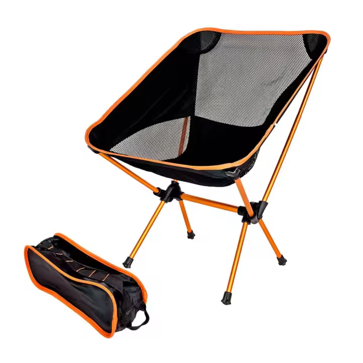 SILLA ULTRALIGERA DESMONTABLE ALUMINIO PARA TRECKING, CAMPING, MONTAÑA - 1
