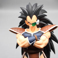 Figura De Acción Dragon Ball Z Raditz Y Goku Super Saiyan hermanosStanding Combat Suit Decoración De Escritorio Estatua Ornamento Juguetes Regalos Para Fans De Anime - details 7