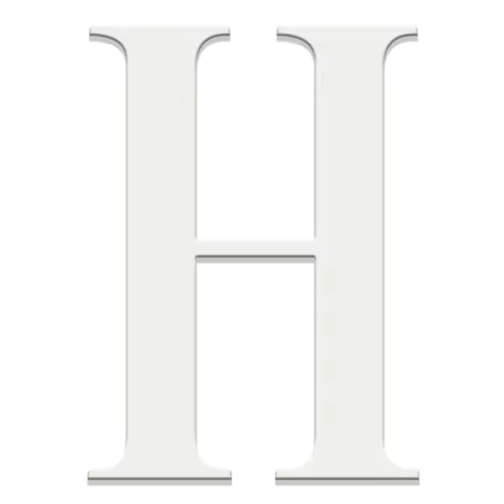 Letra Decorativa 3D – Inicial Impresa en 3D Ideal para Decoración de Hogar, Oficina o Regalos Especiales - 1