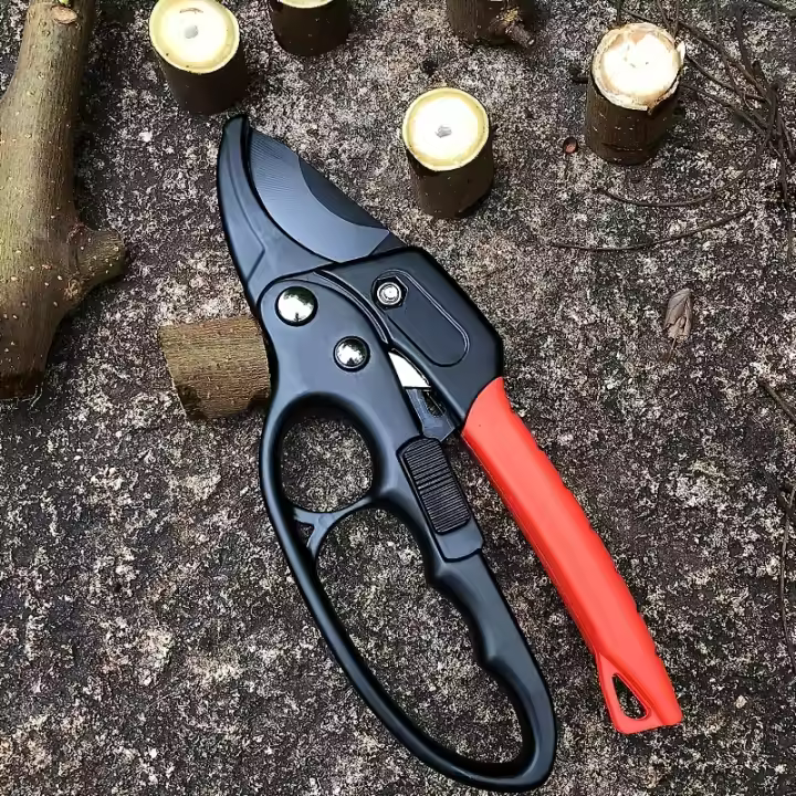 Tijeras De Podar Profesional Con Engranaje Segmentado Y Anillo Para Mano Ahorro De Fuerza Para Podar Ramales En Jardín Y Frutas - 1