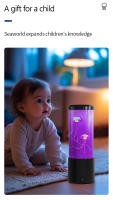 Lámpara De Noche De Jalea Cambiante En 7 Colores Lámpara Decorativa Para Mesa Para Habitación De Niños Y Niñas Regalo De Cumpleaños Decoración Para El Hogar Tamaño Pequeño - details 5