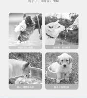 Botella Portátil De Agua Para Perros Y Gatos Plegable Para Caminar Al Aire Libre Dispensador De Bebida Para Pequeños Y Grandes Razas Incluye Cuenco De Agua - details 1
