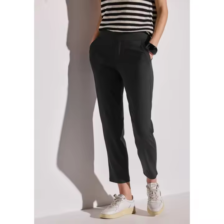 Street One Mod. PS379033 L28 - Pantalón punto con cintura media elástica para mujer - 1