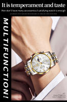 Reloj De Pulsera Multifuncional Para Hombre OLEVS Con Fase De La Luna Acero Inoxidable Resistente Al Agua Lujo Marca Reloj De Pulsera Masculino - details 5