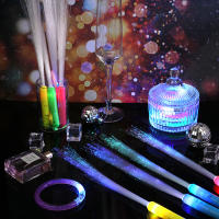 12/24/48Pcs Velas De Luz LED Para Fiesta Velocidad De Fibra De Luz Para Noche Propiedades De Fiesta De Navidad Cumpleaños Regalo De Boda - details 7