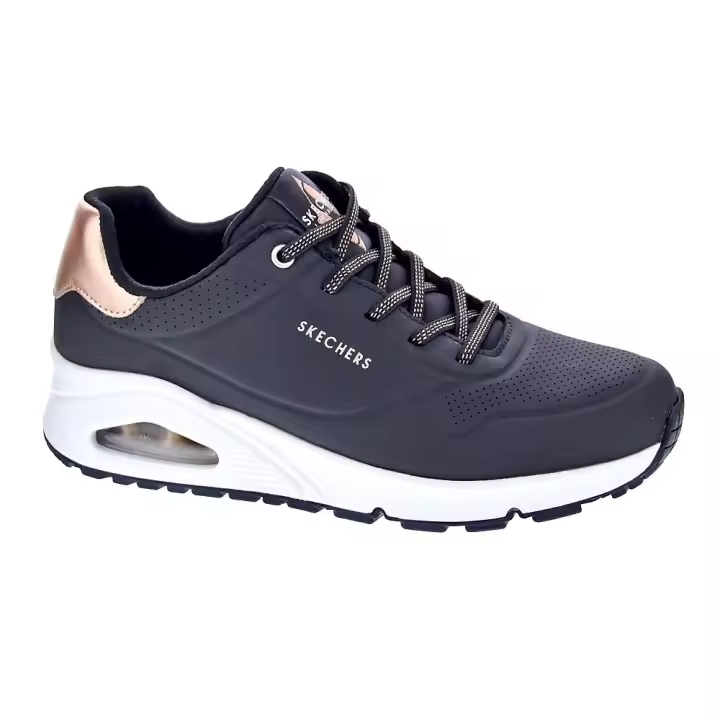 Skechers Mujer Zapatillas modelo Uno Negro - 1