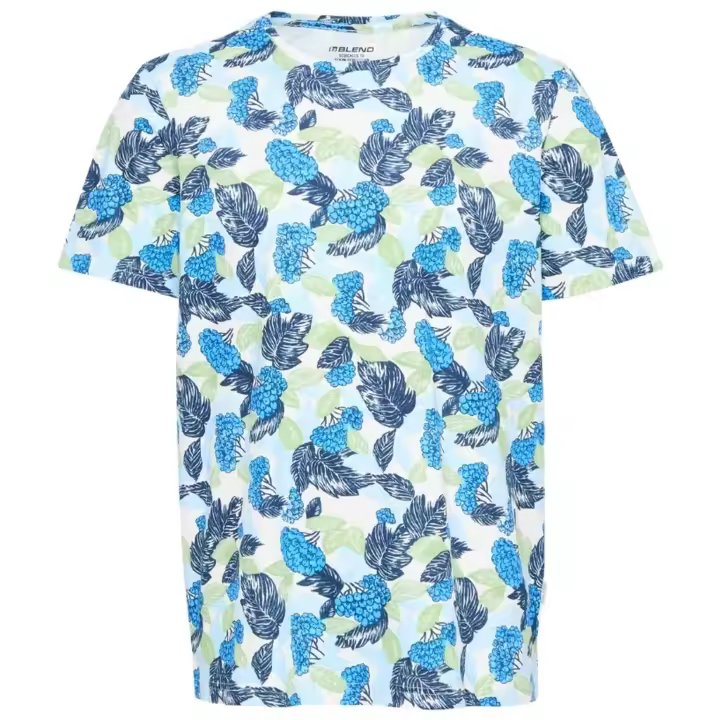 Camiseta de Manga Corta Blend Jagger para hombre en color azul - 1