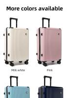 S7 STAR LG57135-LG57140 Juego 3 Piezas Maleta PC RÍgida Color Puro, Moda Cabina Resistente de Viaje 20+24+28in Set 3, Equipaje Expandible con 4 Ruedas Giratorias 360, Maletas Mango Ajustable Ligeras y Seguras - details 4