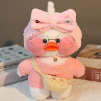 Muñeco De Peluche De Pato Lalafanfan De 30cm Dulce Y Suave Regalo De Cumpleaños O Navidad Para Niñas Y Amigos Decoración De Cojín - details 2