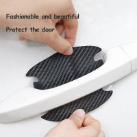 4Pcs Pegatinas De Protección Para Manijas De Puertas De Coche Película De Fibra De Carbono 3D Cubre Rasguños Protector Universal Accesorios Automotrices - details 12