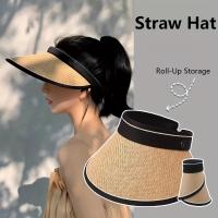 Sombrero de Sol para Mujer con Ala Ancha Ajustable y Plegable, Ligero y Transpirable con Ribete Negro – Ideal para Deportes al Aire Libre, Graduaciones y Moda Verano - details 2