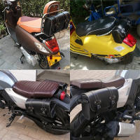 Bolsa De Sillín Para Motocicleta Con Cerradura De Contraseña Gran Capacidad Para Harley Sportster XL 883 1200 Honda Yamaha Suzuki - details 5