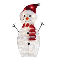 Luces LED De Payaso De Navidad Para Decoración De Jardín Y Exterior Lámpara De Neón De Figura De Navidad Para Hogar Y Vivero - details 2