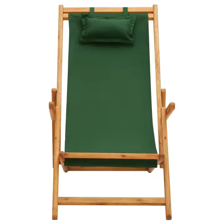 Lienzo Madera maciza de eucalipto y verde - 1