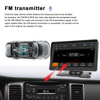 Podofo Monitor inalámbrico de 7 pulgadas para salpicadero de coche, Carplay, Android, Mirror Link, cámara de salpicadero, Bluetooth, FM, navegación GPS, reproductor inteligente - details 11