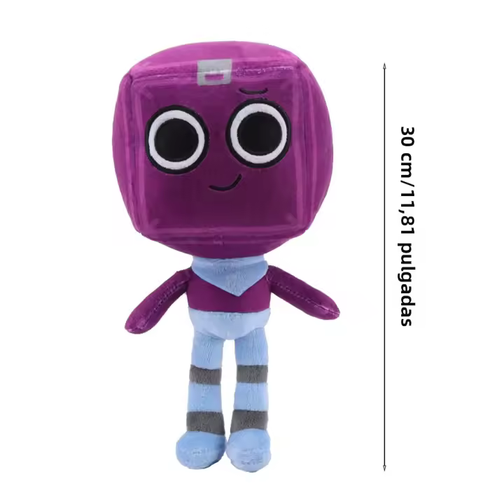 Muñeco De Peluche Dandy's World Juego De Terror Película Caja De Juguete Goob Pebble Kawaii Almohada Rellena Para Niños Decoración Cumpleaños - 1