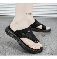Sandalias De Flip-flop Para Hombre Verano Outdoor Casual Zapatillas Doble Propósito Antideslizantes Impermeables Suela Suave Cómodas Transpirables Zapatos De Playa - details 16