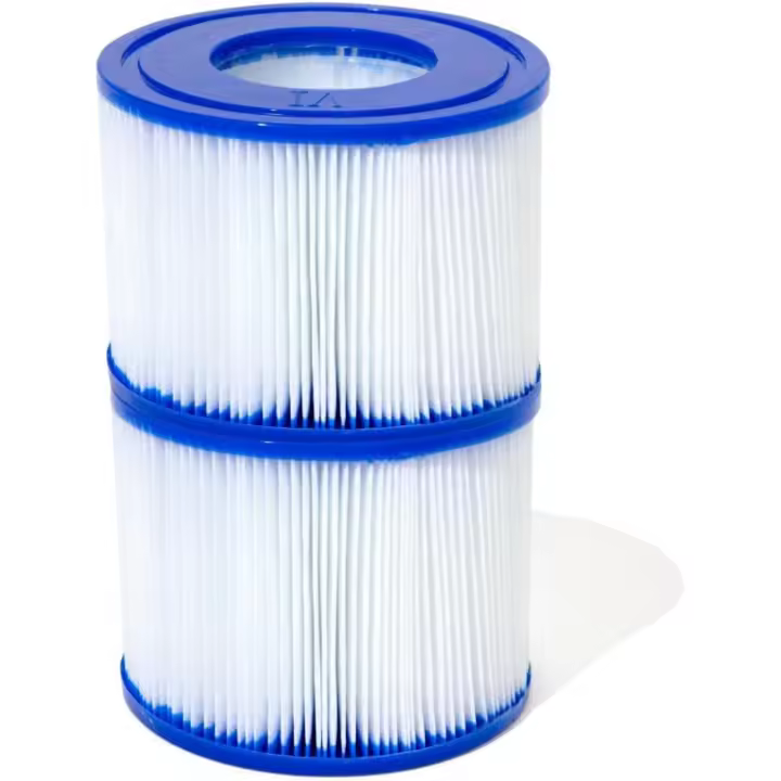 Cartucho de filtro para jacuzzi Lay-Z-Spa VI para todos los modelos Lay-Z-Spa - Paquete de 2, blanco - 1