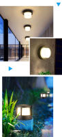 Lámpara De Pared LED Impermeable IP66 6W 12W Con Sensor De Movimiento Radar Para Interior Y Exterior Iluminación Decorativa Para Pasillo Farol De Puerta - details 6