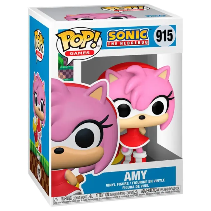 Funko Figura Sonic The Hedgehog Pop! Games Amy Rose 9 Cm - 1